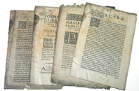 Impresos abans de la restauració Impresos abans de la restauració