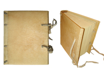 Curs d'enquadernació flexible en pergamí