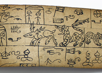 Detalls dels pictogrames manuscrits dels llibres Naxi