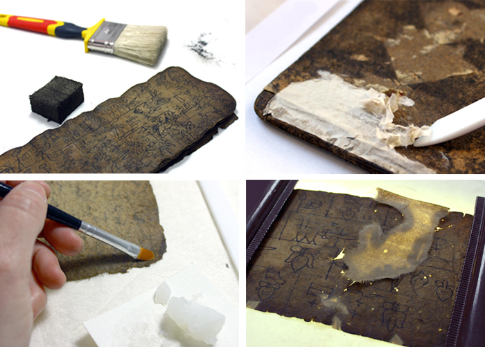 Procés de restauració dels llibres Naxi per al Museu de Cultures del Món