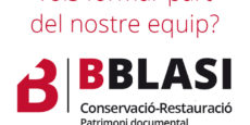 Oferta feina restauració de paper