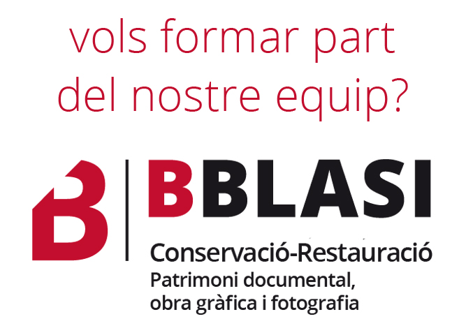 Vols formar part del nostre equip?