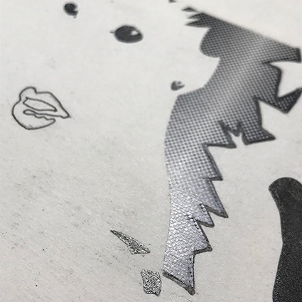 Detall d'un dibuix d'Antoni Calonge